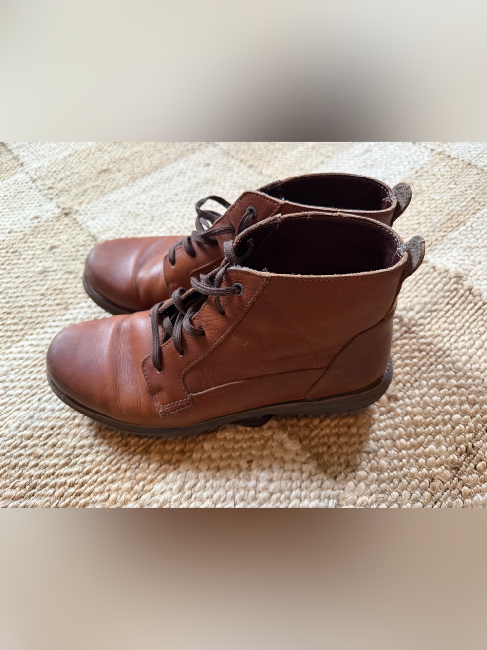 Vintage L.L. Bean Men's 10 Chukka Lite Boots Brown Mill Creek Leather